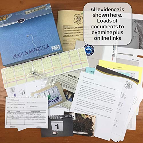 Murder Mystery Case files - Death in Antarctica - Non-book item image 8