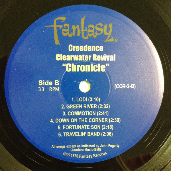 CREEDENCE CLEARWATER - Chronicle 20 Greatest Hits - Vinyl Record 12 A image 5