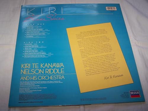 Kiri Te Kanawa - Blue Skies - Used Vinyl Record image 2