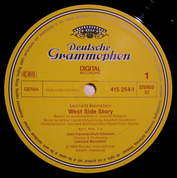 Leonard Bernstein - West Side Story - Used Vinyl Record image 4
