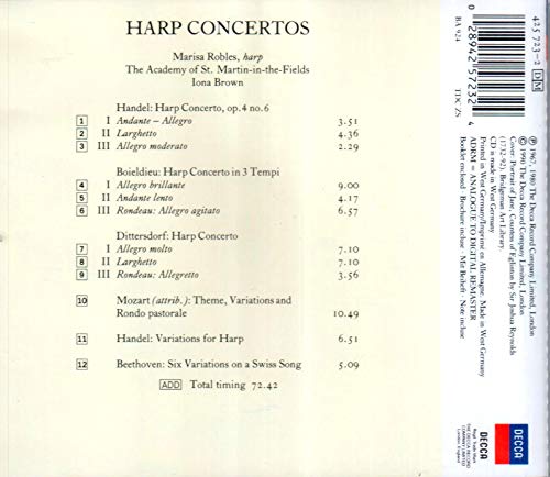 Marisa Robles - Harp Concertos - CD image 2
