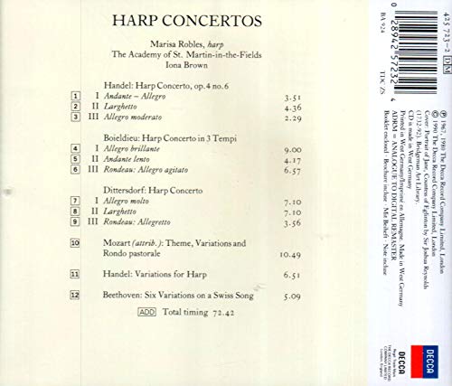 Marisa Robles - Harp Concertos - CD image 3