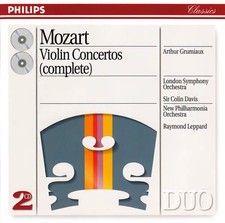 Wolfgang Amadeus Moz - Violin Concertos (Complete) - CD image 1