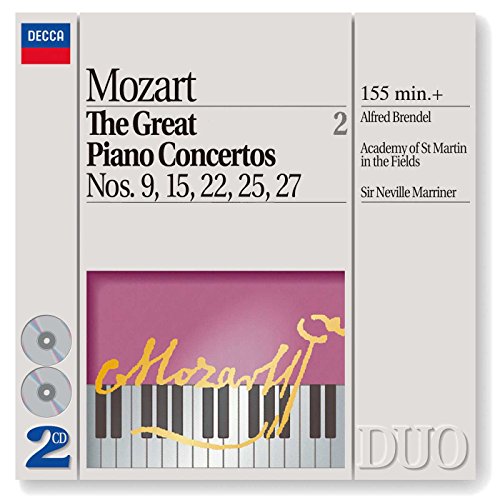 Wolfgang Amadeus Moz - Great Piano Concertos, Vol. 2 - CD image 1