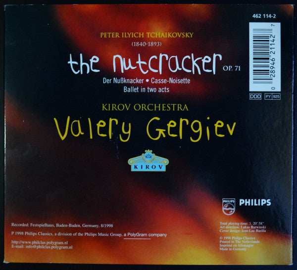 Chorus of the Kirov - Tchaikovsky: The Nutcracker - compact disc image 2