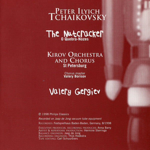 Chorus of the Kirov - Tchaikovsky: The Nutcracker - compact disc image 5