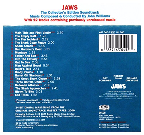 John Williams - Jaws - Anniversary Collector's Edition - CD image 2