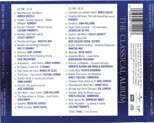 Various - Classical Album - Used CD image 2