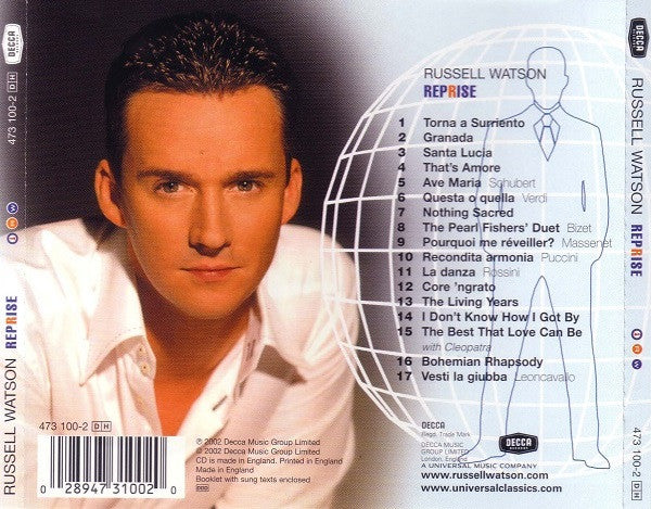 Russell Watson - Reprise - Used CD image 11