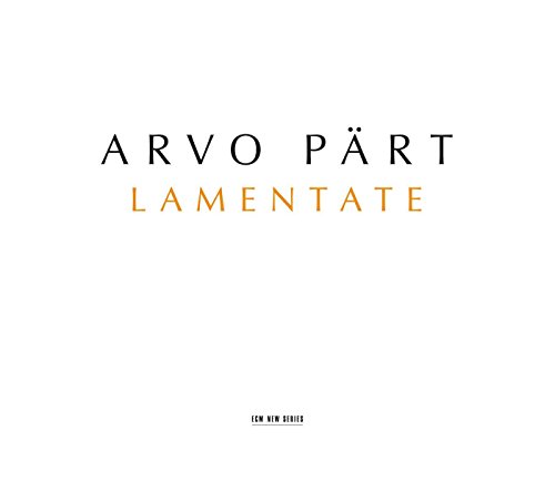 Arvo Part - Lamentate - CD image 1