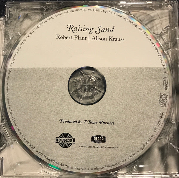 Robert Plant - Raising Sand - Used CD image 3