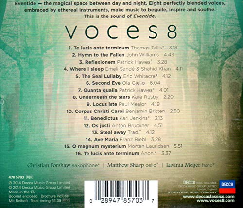 Voces8 - : Eventide - CD image 2