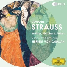 Johann Strauss - : Waltzes Marches and Polkas - CD image 1