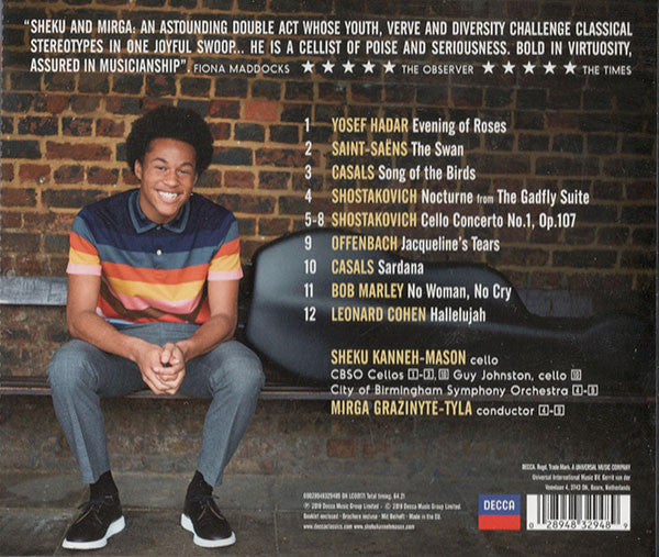Sheku Kanneh-Mason - Inspiration - CD image 4