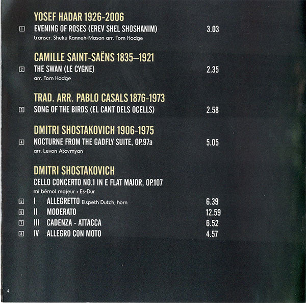 Sheku Kanneh-Mason - Inspiration - CD image 8