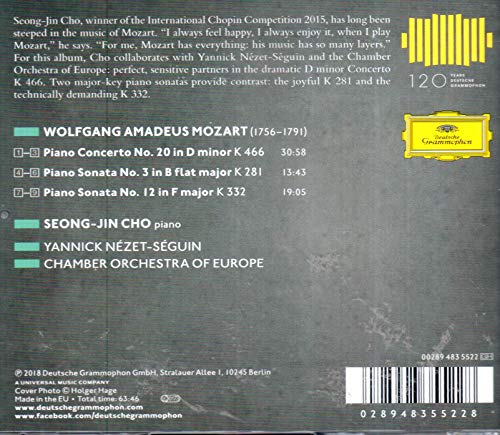 Seong-Jin Cho - Piano Concerto No. 20 K 466 // Sonatas K 281 & K 332 - image 2