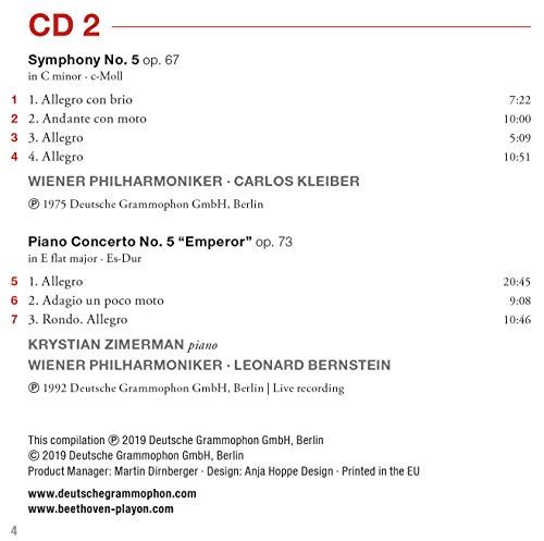 Various Artists - Beethoven - The Very Best Of - COMPACT DISC SET image 3