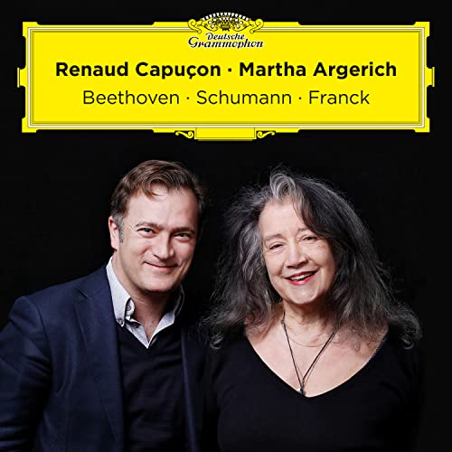 Renaud Capuçon Mart - Beethoven, Schumann, Franck - COMPACT DISC image 1