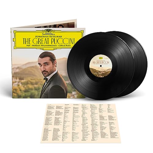 JONATHAN TETELMAN - Great Puccini - Vinyl Record image 2