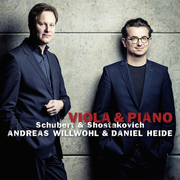 Andreas Willwohl & D - Schubert & Shostakovich: Viola & Piano - CD image 1