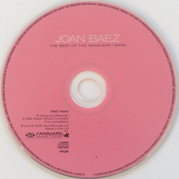 Joan Baez - Best Of The Vanguard Years - CD image 3