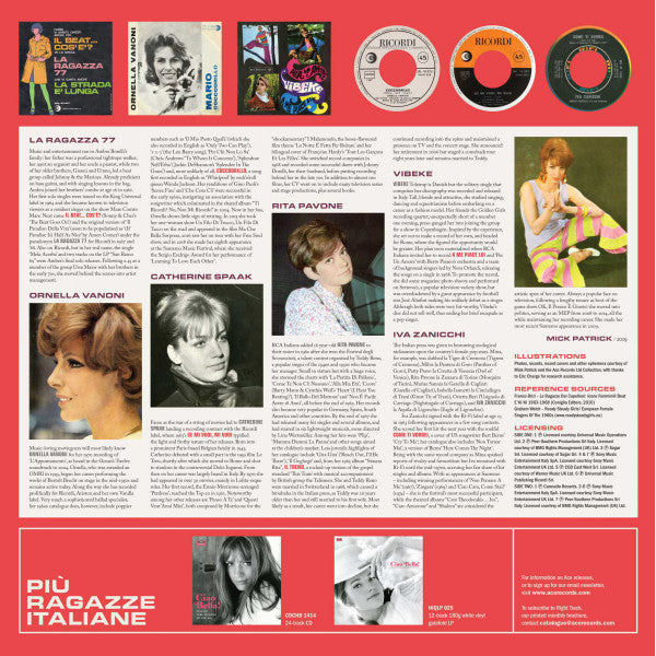 Various - Bellissima! More 1960s She-Pop From Italy - Vinyl Record image 6