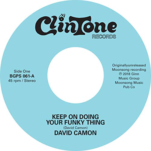 DAVID CAMON/JOHNNY J - KEEP ON DOING YOUR FUNKY THING/AIN'T IT FUNKY (D image 1