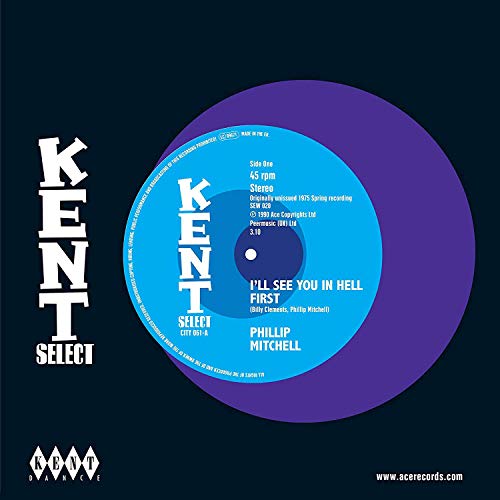 PHILLIP MITCHELL/RAY - ILL SEE YOU IN HELL FIRST/I AINT GIVIN UP - Viny image 1