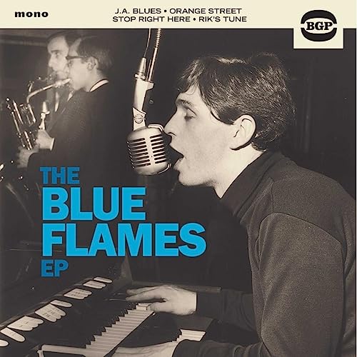 BLUE FLAMES - EP - Vinyl Record image 2
