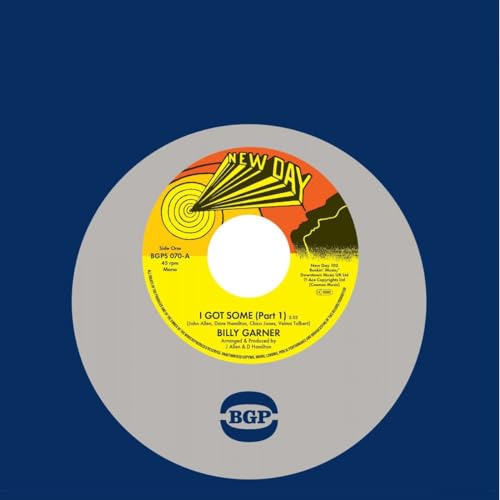 BILLY GARNER - I GOT SOME (PART 1 / PART 2) - Vinyl Record 7 image 2