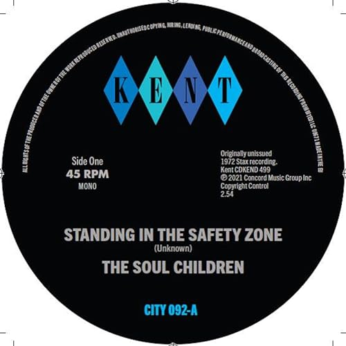SOUL CHILDREN / SYLV - STANDING IN THE SAFETY ZONE / PUT ME IN THE MOOD image 1