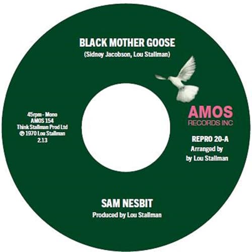 SAM NESBIT - BLACK MOTHER GOOSE - Vinyl Record 7 image 1