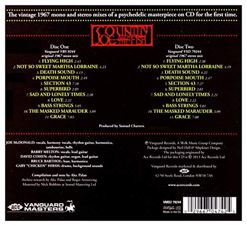Country Joe And The - Electric Music For The Mind And Body - CD image 3