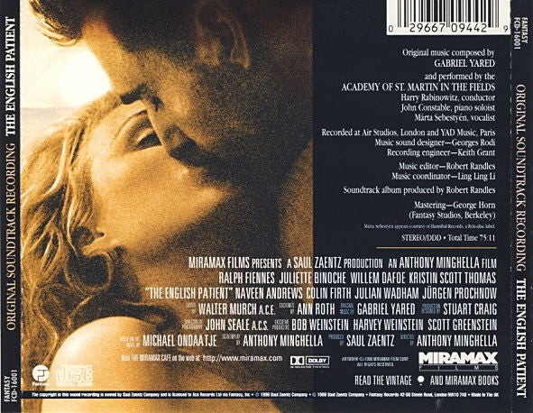 Academy Of St. Marti - English Patient (Original Soundtrack Recording) image 2