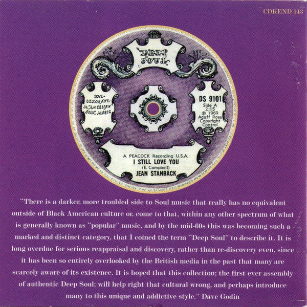 VARIOUS ARTISTS - DAVE GODIN'S DEEP SOUL TREASUR - CD image 3