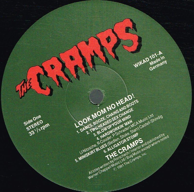 Cramps - Look Mom No Head! - Vinyl Record image 3