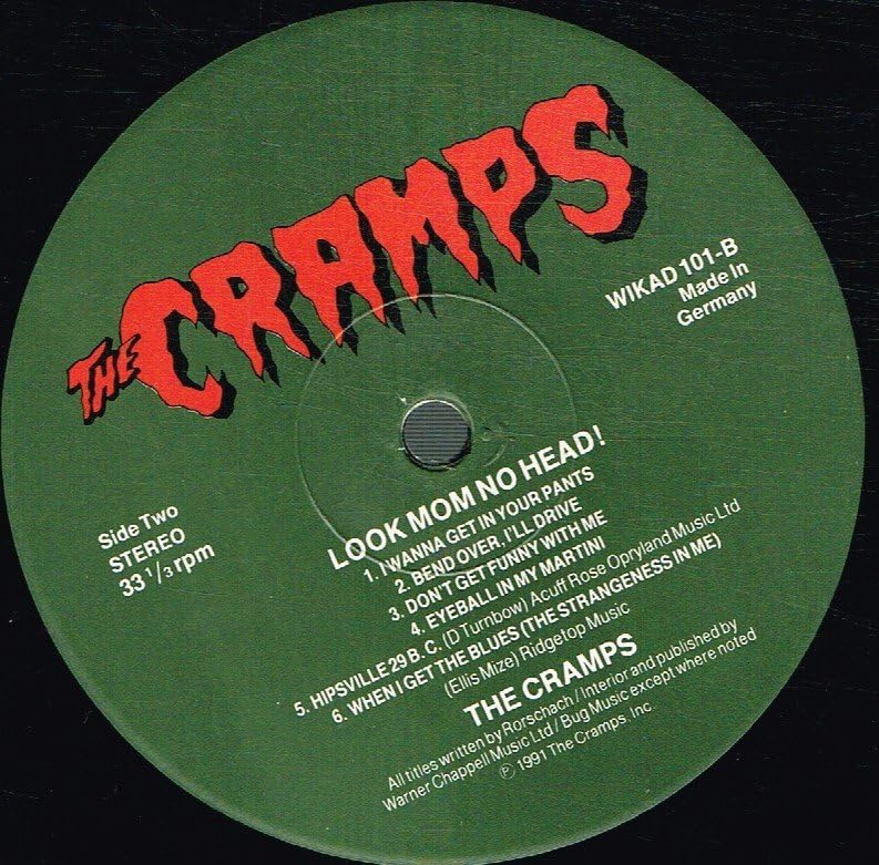 Cramps - Look Mom No Head! - Vinyl Record image 4