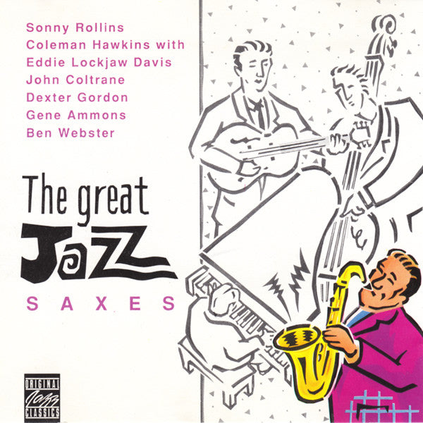 Various - Great Jazz Saxes - Used CD image 1