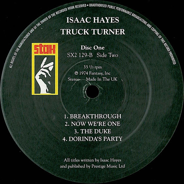 Isaac Hayes - Truck Turner (Original Soundtrack) - Vinyl Record image 5
