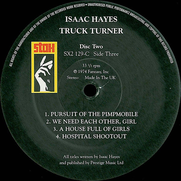 Isaac Hayes - Truck Turner (Original Soundtrack) - Vinyl Record image 6