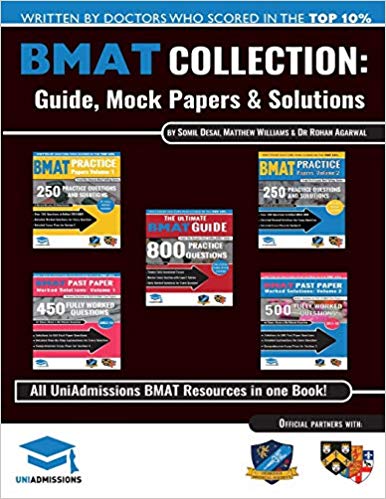 The Ultimate BMAT Collection : 5 Books In One, Over 2500 Practice Questions & Solutions, Includes 8 Mock Papers, Detailed Essay Plans, 2019 Edition, BioMedical Admissions Test, UniAdmissions