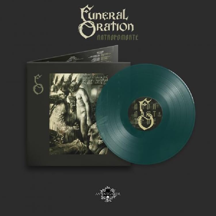 FUNERAL ORATION - ANTROPOMORTE (GREEN VINYL) - Vinyl Record image 1