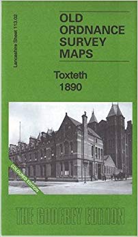 Toxteth 1890: Lancashire Sheet 113.02a : Coloured Edition