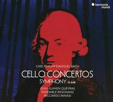 Carl Philipp Emanuel - - Cello Concertos, Symphony H.648 - CD image 1