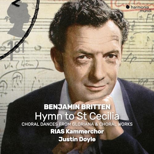 RIAS Kammerchor - Benjamin Britten: Hymn to St Cecilia - CD image 1