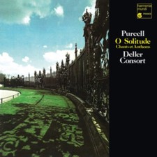 ALFRED DELLER - PURCELL: O SOLITUDE - Vinyl Record 12" RECORD image 1