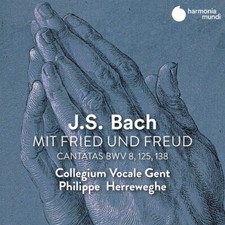 DEBORAH YORK - J.S. BACH: CANTATAS BWV 8, 125 & 138 - CD ALBUM image 1