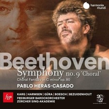 FREIBURGER BAROCKORC - BEETHOVEN: SYMPHONY NO. 9 & CHORAL FANTASY - CD image 1