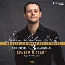 BENJAMIN ALARD - BACH, COMPLETE KEYBOARD EDITION V. 3 - CD ALBUM image 1