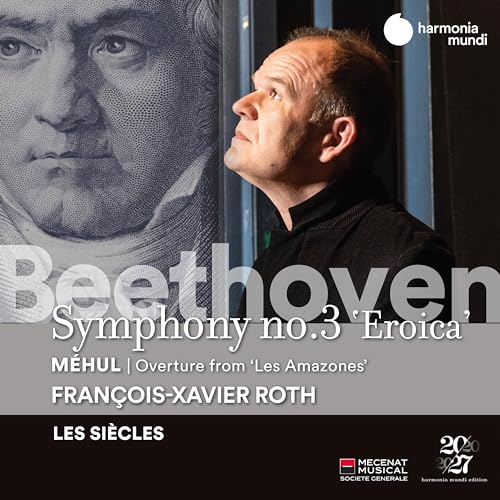 LES SIECLES - BEETHOVEN: SYMPHONY NO. 3 - MEHUL: LES AMAZONE - cd albu image 1